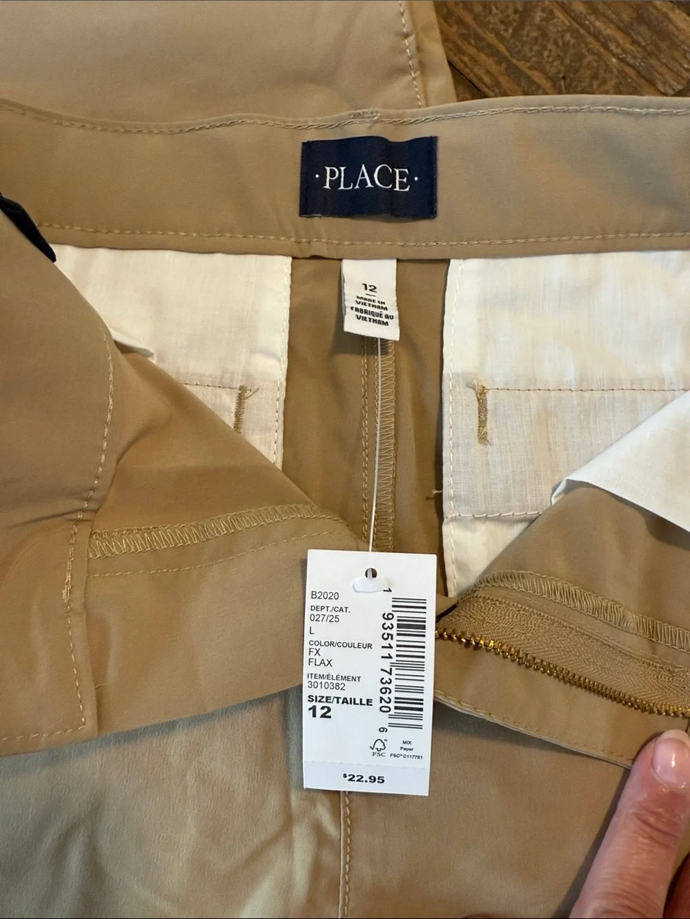 Youth Boy Children’s Place shorts (2), sz 12